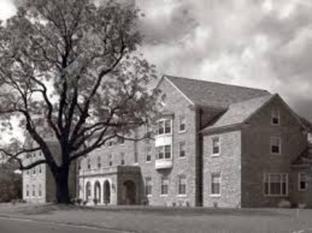 Clawson Hall opens at Western Women's College