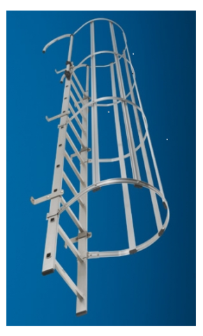 Fasadstege med Ryggskydd