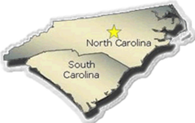 North Carolina and South Carolina
