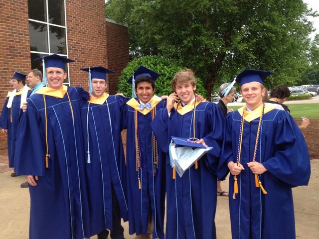 My brothers Graduation.