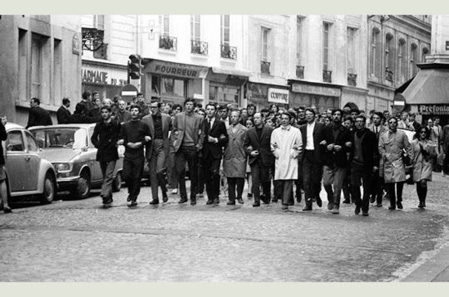 Premiere barricades de mai 1968
