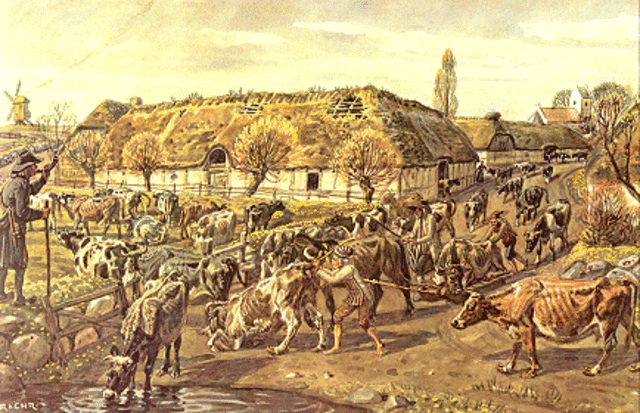 Oplysningstiden, Stavnsbåndet indføres