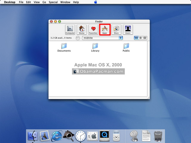 Macintosh lanza el sistema operativo Mac OS X.
