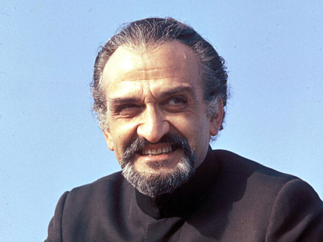 Debut of Roger Delgado as the Master