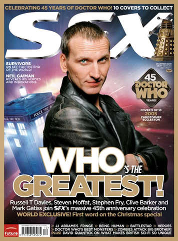 Christopher Eccleston announces departure after Series 1