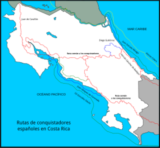 Proceso de la conquista en Costa Rica