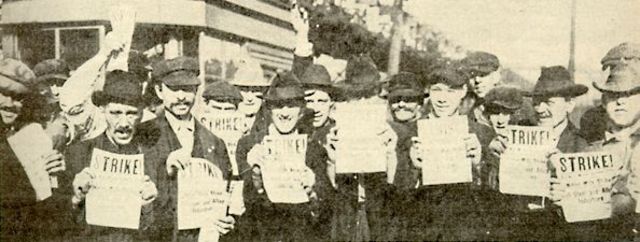 1875 British Unions win right to strike