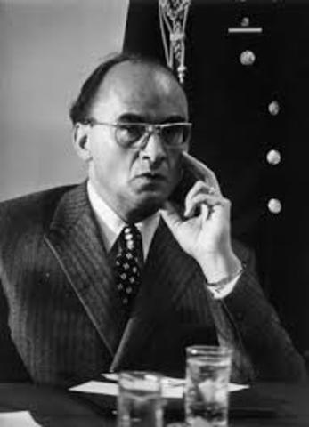 Echeverría nuevo Secretrario de Gobernación