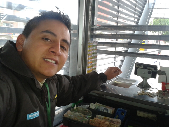 currently working as a cashier