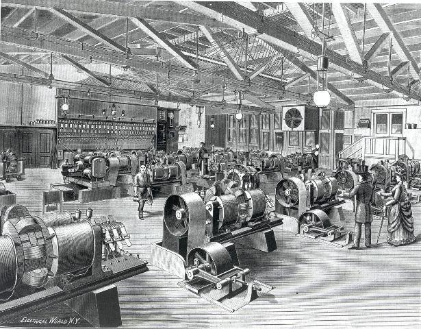 US Civil War ends; US experiences technological boom