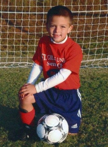 El primer juego de futbol