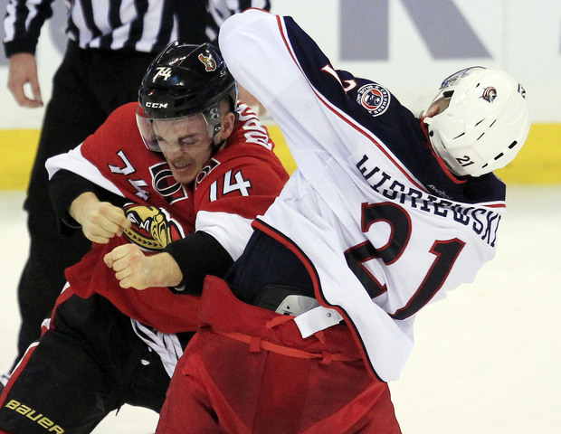 Blue Jackets 4, Sens 1