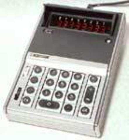 First Hand-held Calculator