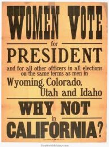 Colorado Woman's Votes