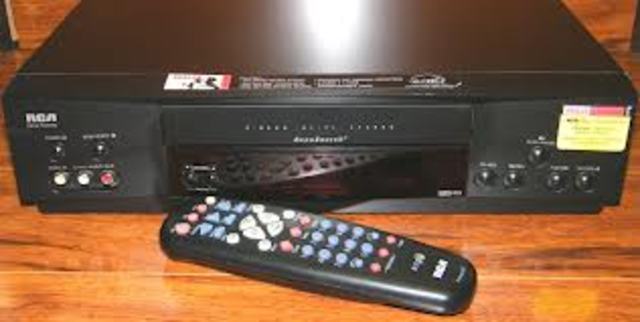 VHS VCR remote