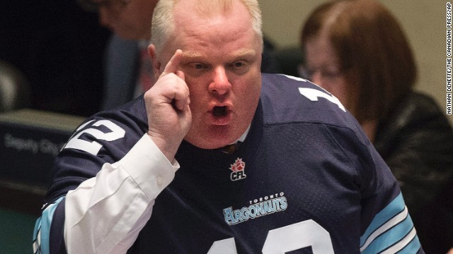 A man of contrasts, Toronto Mayor Rob Ford leads his 'nation' in controversy