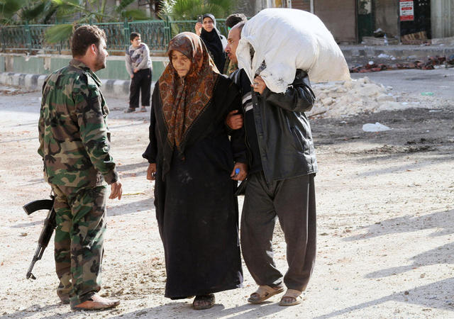 Syrian army captures suburb south of Damascus