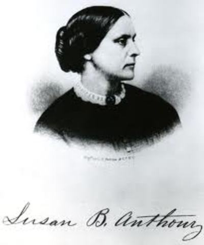 Meeting with Susan B Anthony