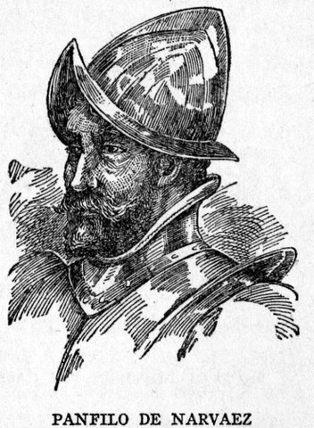 Panfilo Naraves attempts to settle area near Tampa Bay