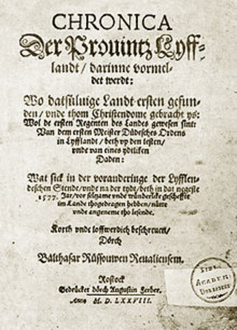 Henriku "Liivimaa kroonika"