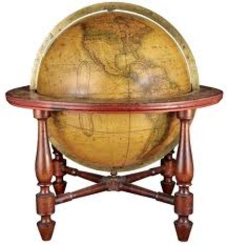 Martin Behaim creates the 1st Globe.