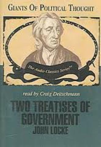 John Lockes two treaties on goverment