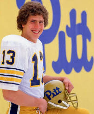 Dan Marino plays for Pitt