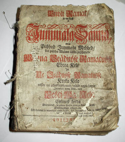 Ilmus eesti keelne piibel