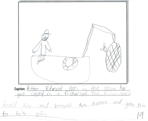 Fisher man found him.