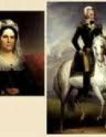 Jackson adopts indian child found on battlefield in 1813