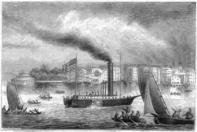 US Civil War ends; US experiences technological boom