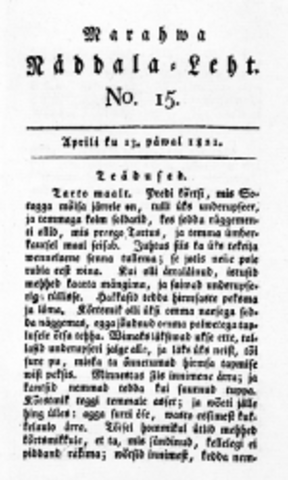 Marahwa Näddala-Leht