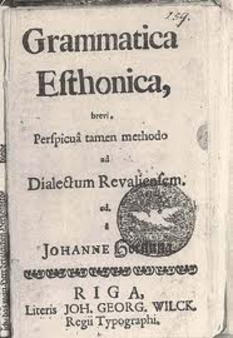 "Grammatica Esthonica"