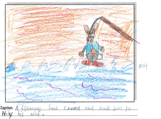 A fisherman found him