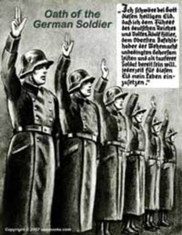 Oath of Reich Officials and of German Soldiers.