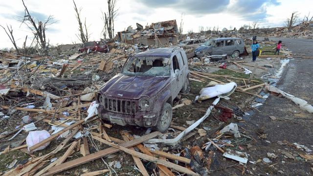 Tornadoes in the U.S. Midwest