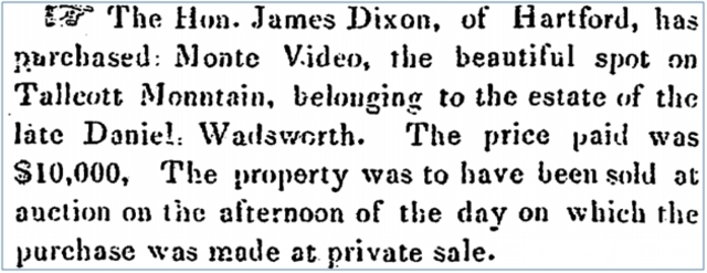 Dixon Purchases Monte Video