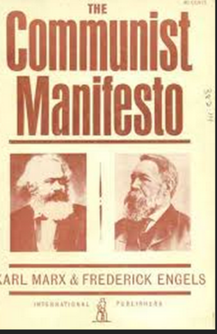 Marx and Engels publish the "Communist Manifesto"