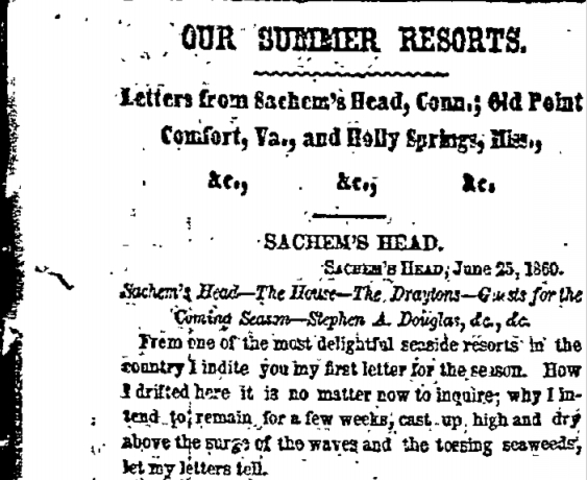 1860 Summer Resorts