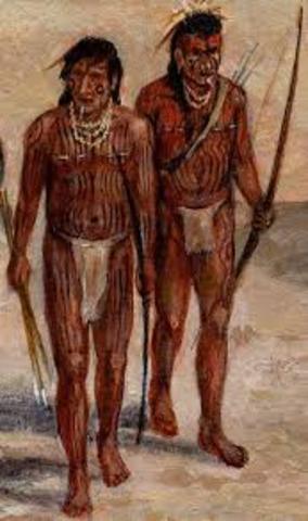 Krankawa Indians destroy La Salles fort