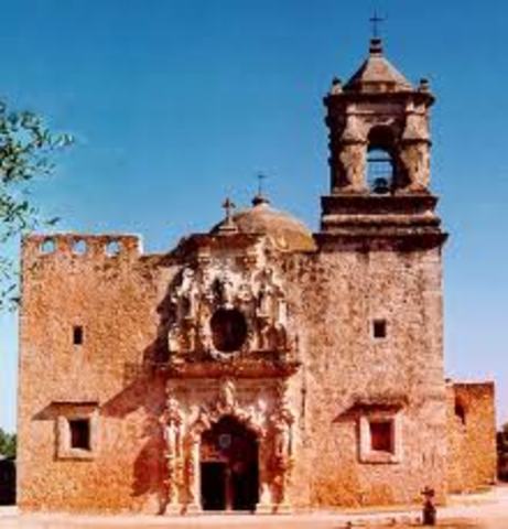 St. Denis and Domingo create missions in east Texas.