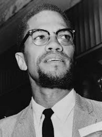 Malcolm X, assassinated
