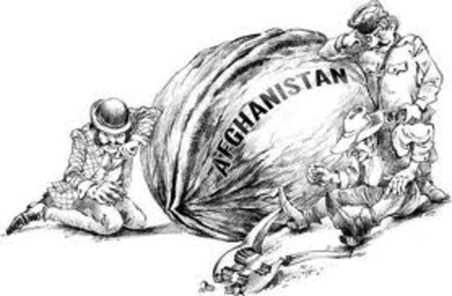 Russia invades Afghanistan