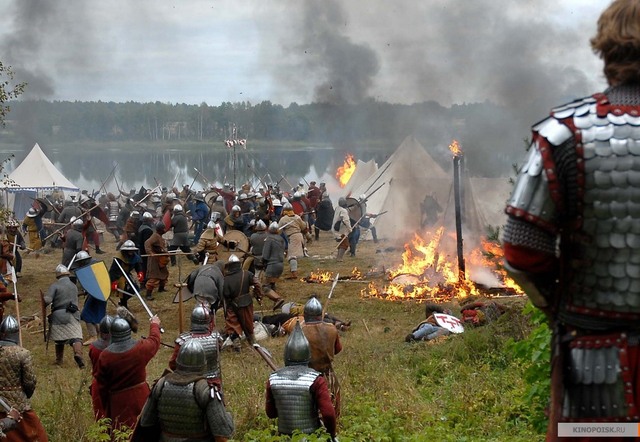 Атаку новгородцев