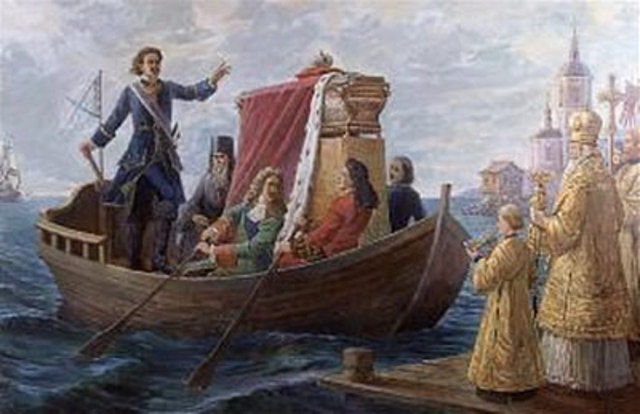 Александр покидает Новгород