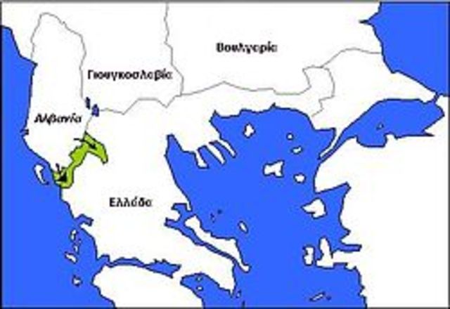 Αρχική ιταλική επίθεση