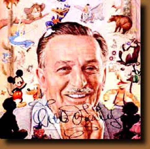 Walt Disney, the visionary whose pioneering spirit and inimitable creativity made the impossible possible, turning dreams into reality and building the foundation of The Walt Disney Company of today, dies at age 65.