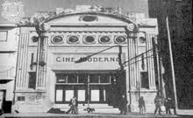 Se inagura el Cine Moderno