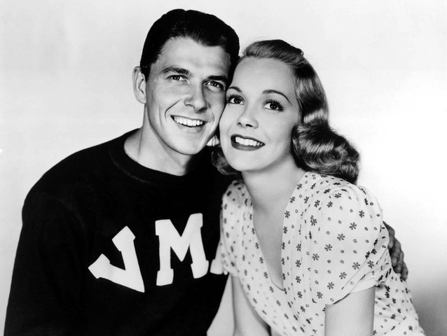 Reagan married 1st wife Jane Wyman