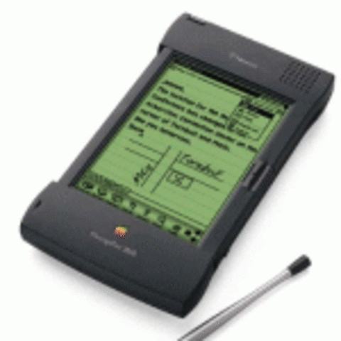 Apple introduces its first tabet the "newton"